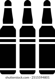 Ilustração de design de ícone de vetor de ampola