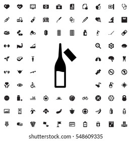ampule icon illustration isolated vector sign symbol