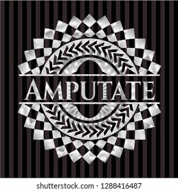 Amputate silver badge or emblem