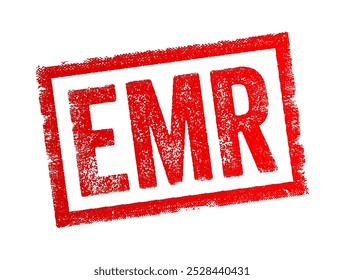 AMR abbreviation stands for Antimicrobial Resistance, Automatic Meter Reading or Acute Myeloid Leukemia, text concept stamp