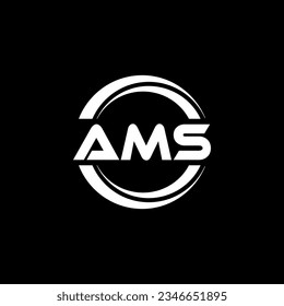 AMS Logo Design, Inspiration for a Unique Identity. Modern Elegance and Creative Design. Watermark Your Success with the Striking this Logo.