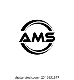 AMS Logo Design, Inspiration for a Unique Identity. Modern Elegance and Creative Design. Watermark Your Success with the Striking this Logo.