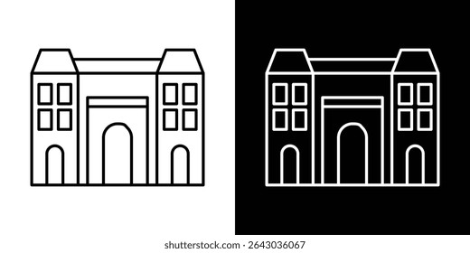 Amsterdam icon Flat style logo vector. perfect for UI designs