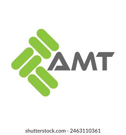 AMT letter logo vector design, AMT simple and modern logo. AMT luxurious alphabet design