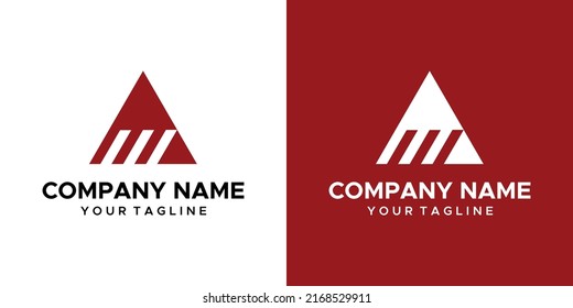 an AM-themed graphic image, on a red and white background. vector graphics base.