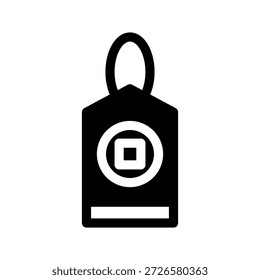 Amulet Icon Vector Symbol Design Illustration