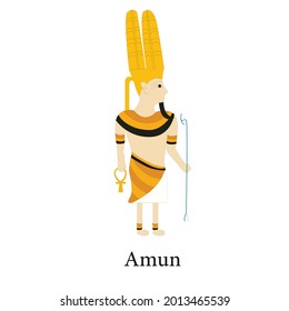 Amun god, Ancient Egyptian gods