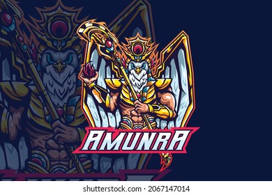 AmunRa - Esport Logo Template