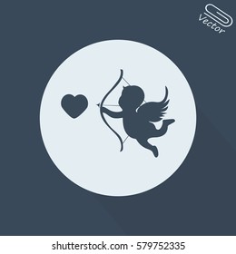 Amur or Cupid icon.