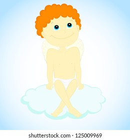 amur sitting on the cloud