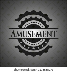 Amusement dark badge