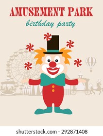 Amusement park Birthday party