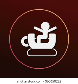 amusement park coffee-cup icon