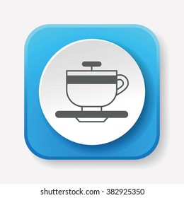 amusement park coffee-cup icon