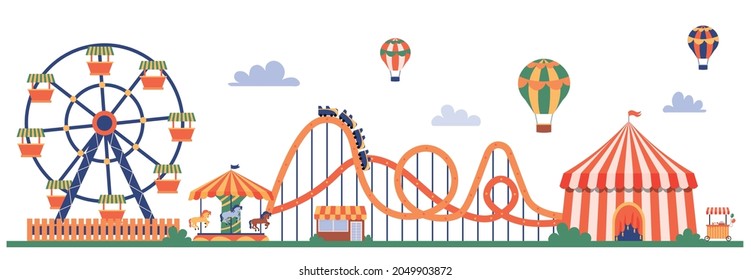 687 Amusement park food stall Images, Stock Photos & Vectors | Shutterstock