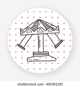amusement park doodle