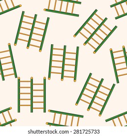 Amusement park facilities , cartoon seamless pattern background