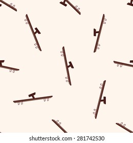 Amusement park facilities , cartoon seamless pattern background