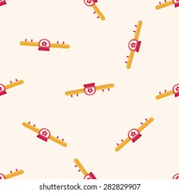 Amusement park facilities ,seamless pattern