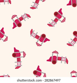 Amusement park facilities ,seamless pattern