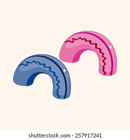 Amusement park facilities theme elements