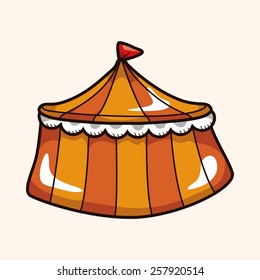 Amusement park facilities theme elements