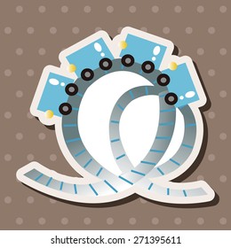 Amusement park facilities theme elements