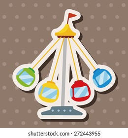 Amusement park facilities theme elements