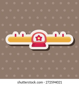Amusement park facilities theme elements
