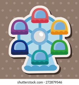 Amusement park facilities theme elements