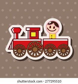 Amusement park facilities theme elements