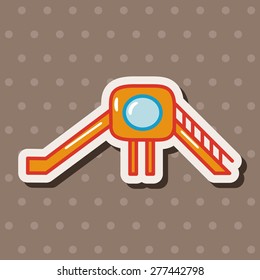 Amusement park facilities theme elements