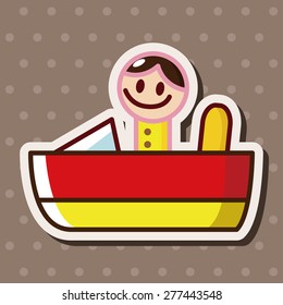 Amusement park facilities theme elements