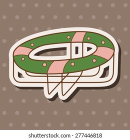 Amusement park facilities theme elements