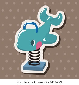 Amusement park facilities theme elements