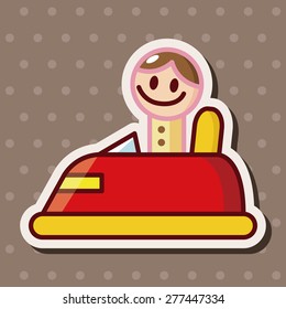 Amusement park facilities theme elements