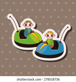 Amusement park facilities theme elements