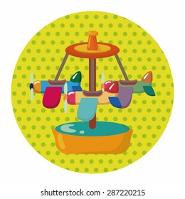 Amusement park facilities theme elements