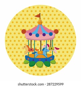 Amusement park facilities theme elements
