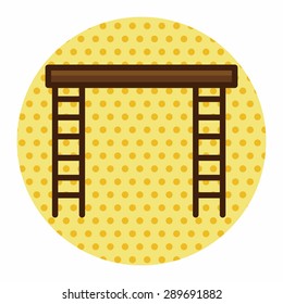 Amusement park facilities theme elements