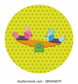 Amusement park facilities theme elements