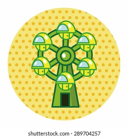 Amusement park facilities theme elements