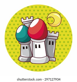 Amusement park facilities theme elements