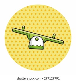 Amusement park facilities theme elements