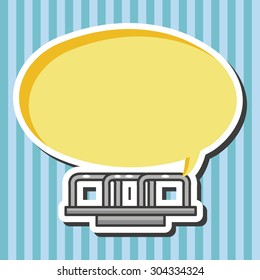 Amusement park facilities theme elements