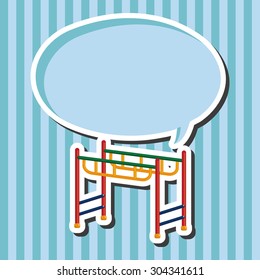 Amusement park facilities theme elements