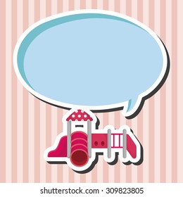 Amusement park facilities theme elements