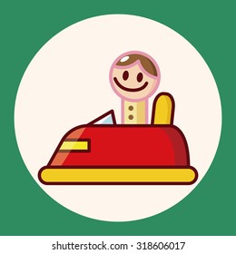 Amusement park facilities theme elements
