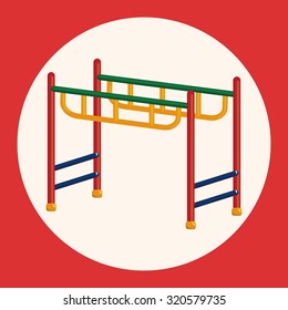 Amusement park facilities theme elements