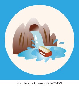 Amusement park facilities theme elements